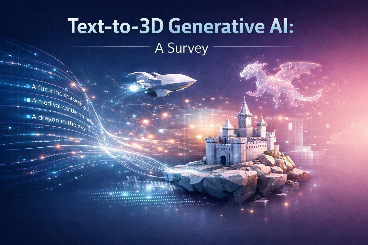 Generative AI Meets 3D: Key Takeaways From the Text-to-3D Survey (Li et al., 2023)