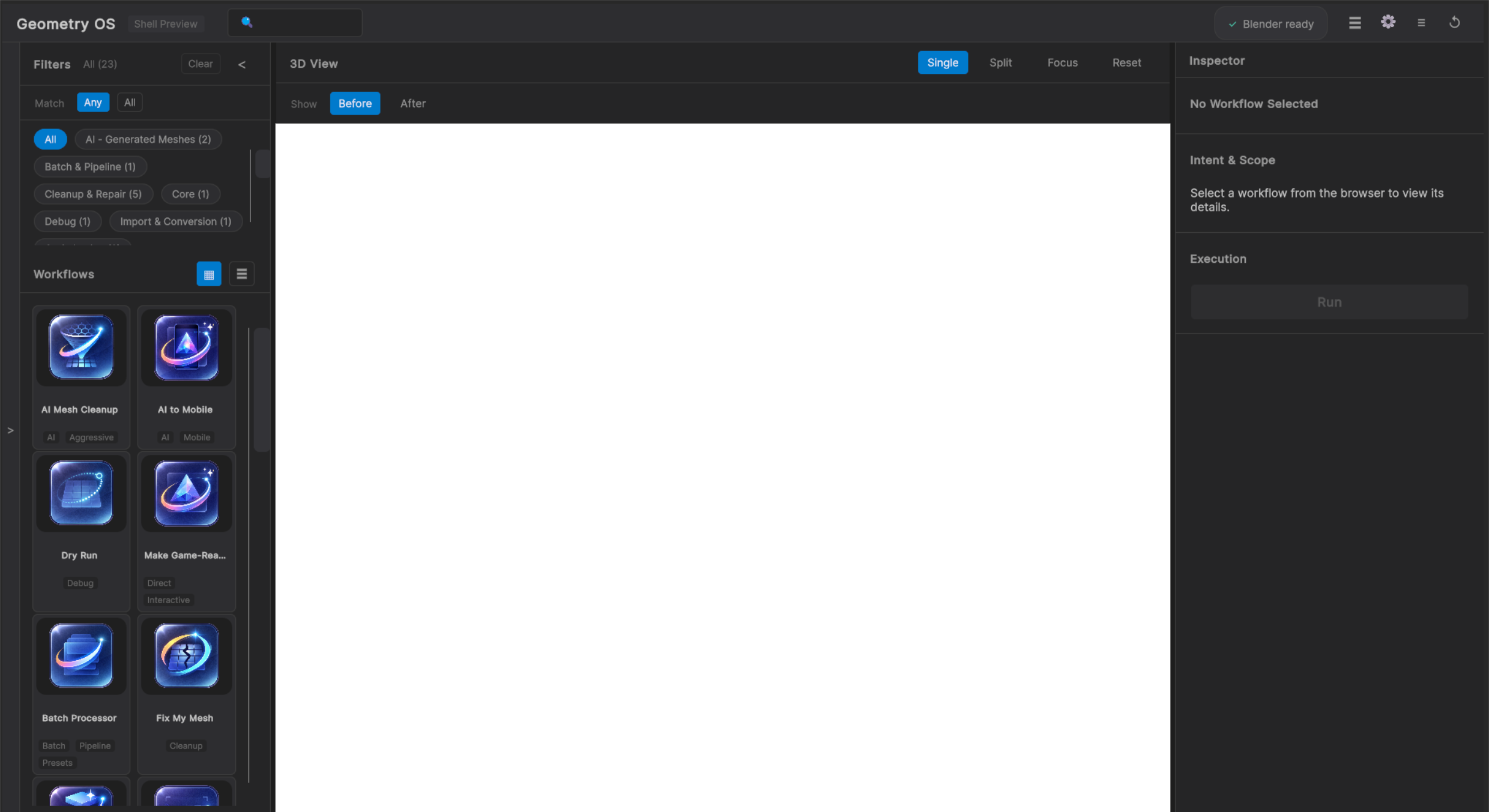 UI frame overlay